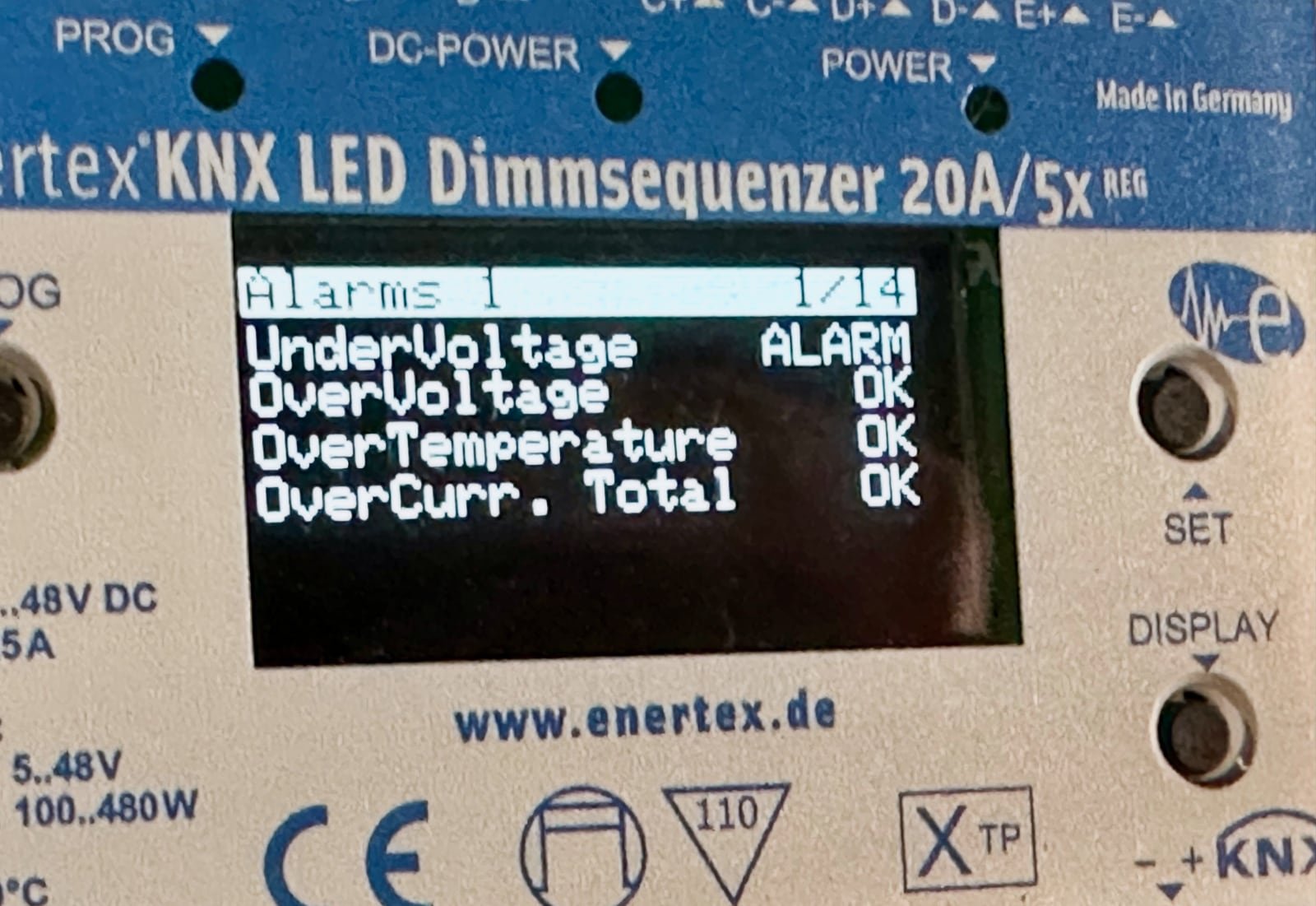 Enertex-1174-REG-oled-screen